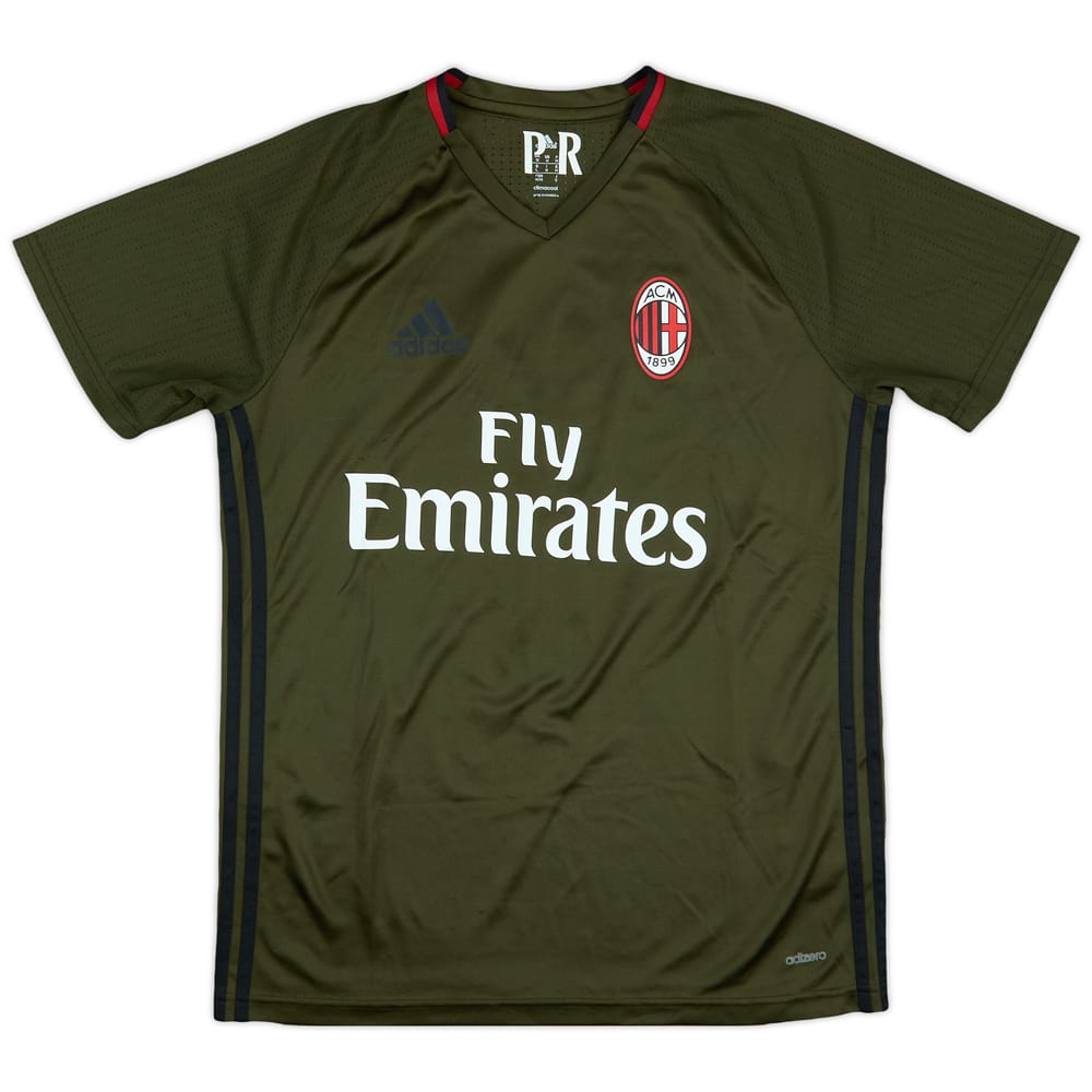 2016-17 AC Milan adizero Training Shirt - 9/10 - (M)