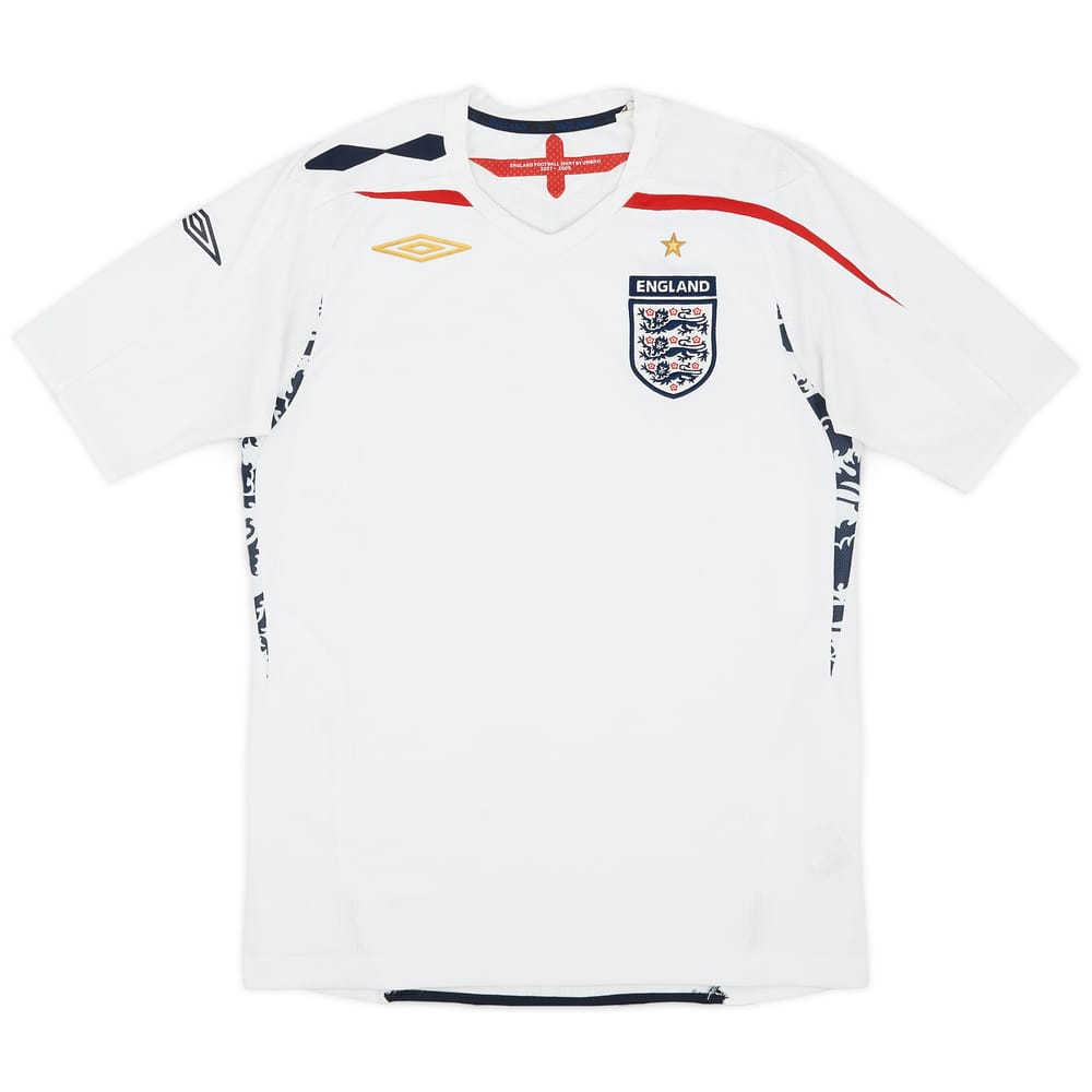2007-09 England Home Shirt - 5/10 - (S)