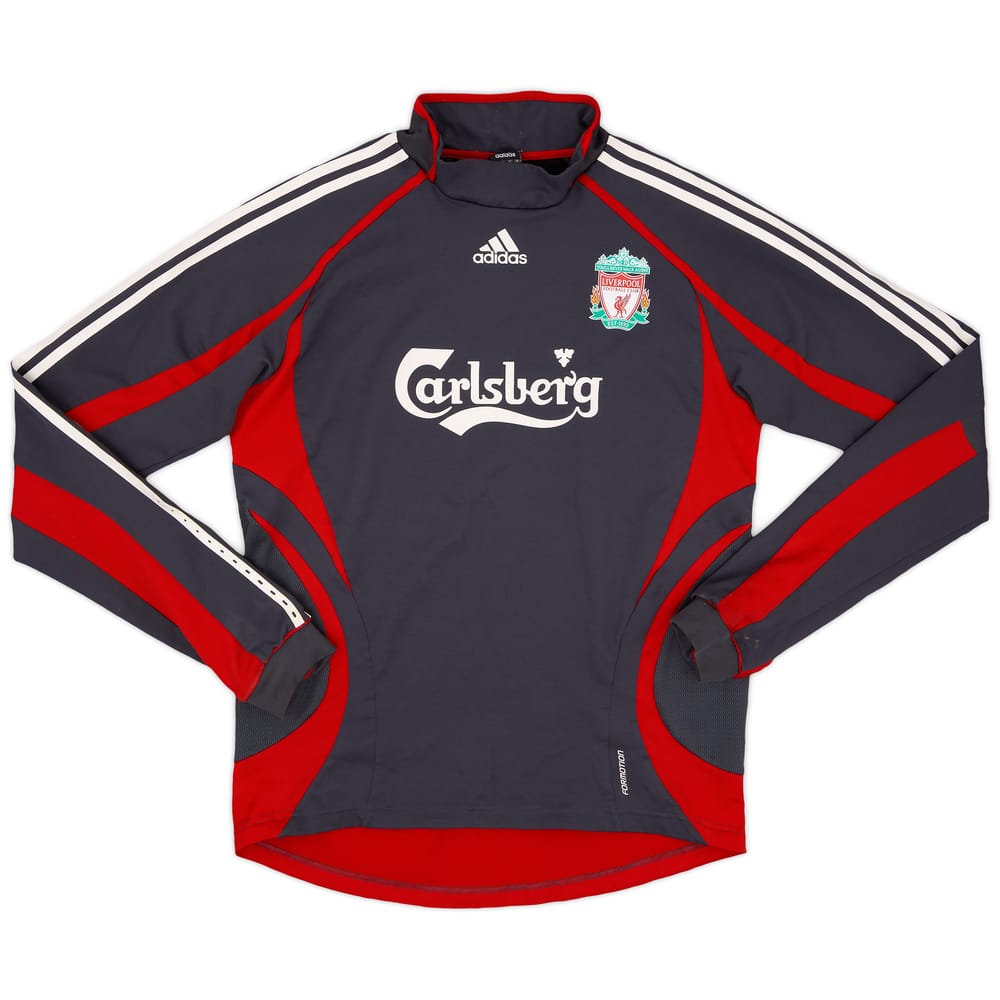 2006-07 Liverpool adidas Formotion Sweat Top - 8/10 - (L)