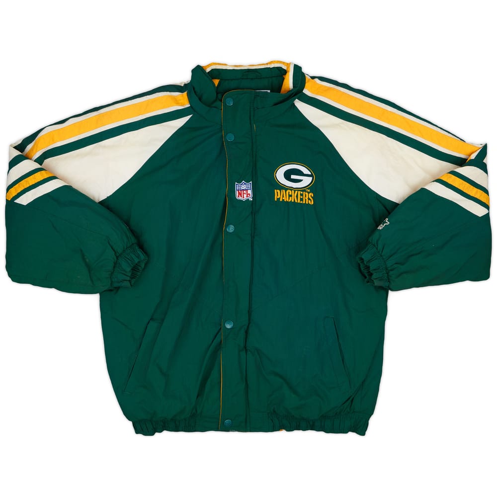 1990s Green Bay Packers Starter Rain Coat - 6/10 - (XL)