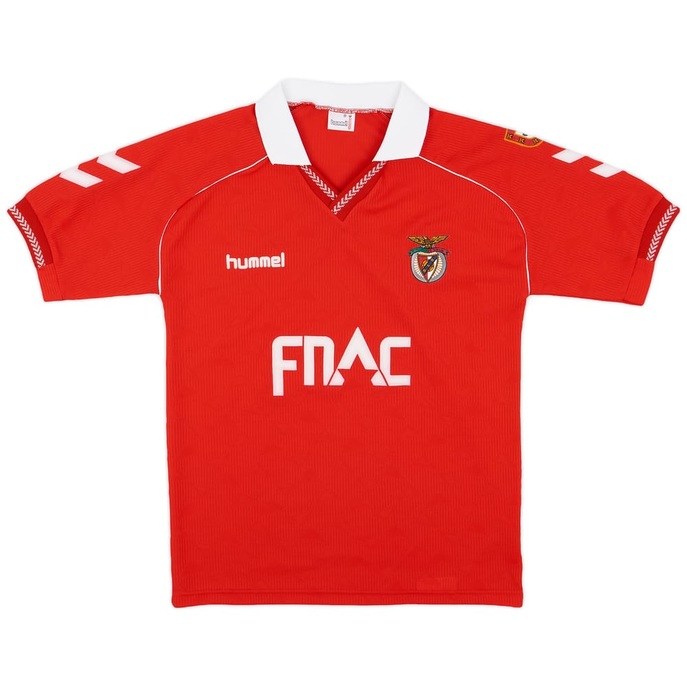 1991-92 Benfica Home Shirt - 8/10 - (M)