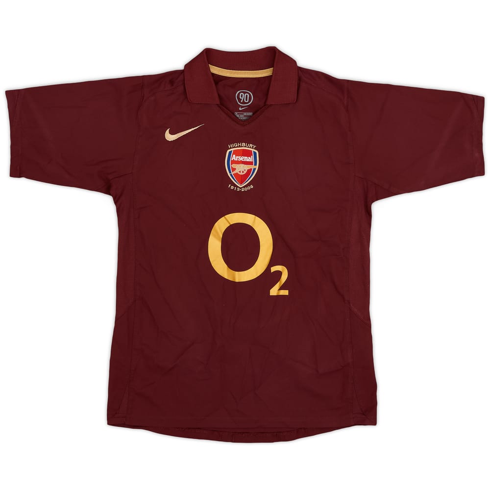 2005-06 Arsenal Home Shirt - 8/10 - (M.Boys)