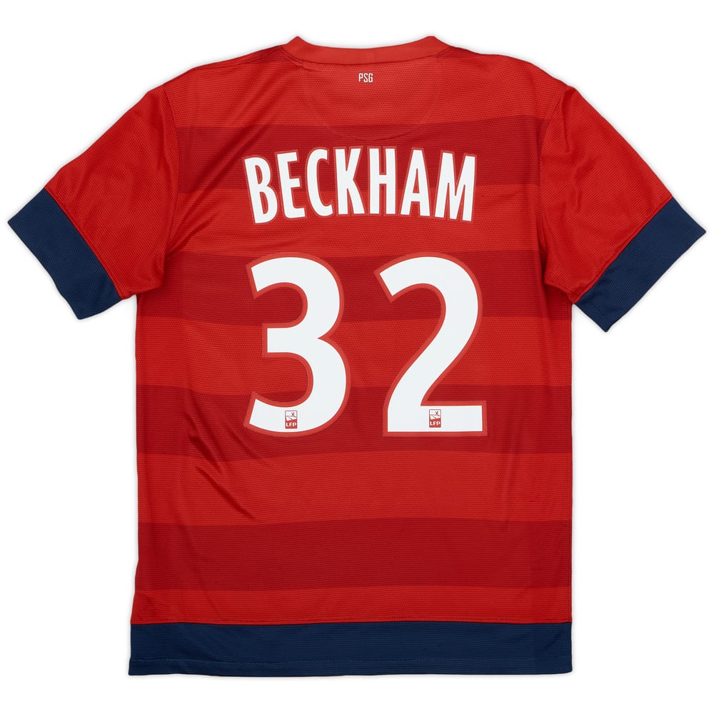 2012-13 Paris Saint-Germain Away Shirt Beckham #32 - 6/10 - (S)