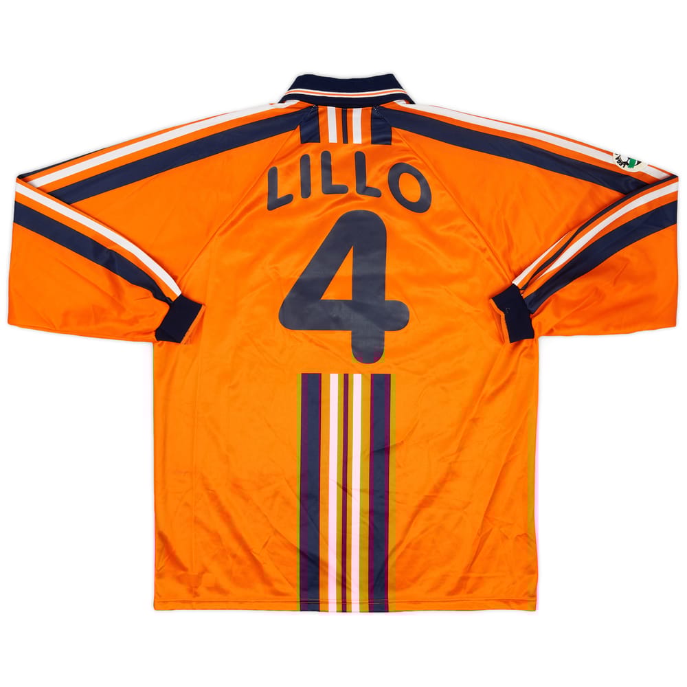 1999-00 Pistoiese Match Worn Home L/S Shirt Lillo #4
