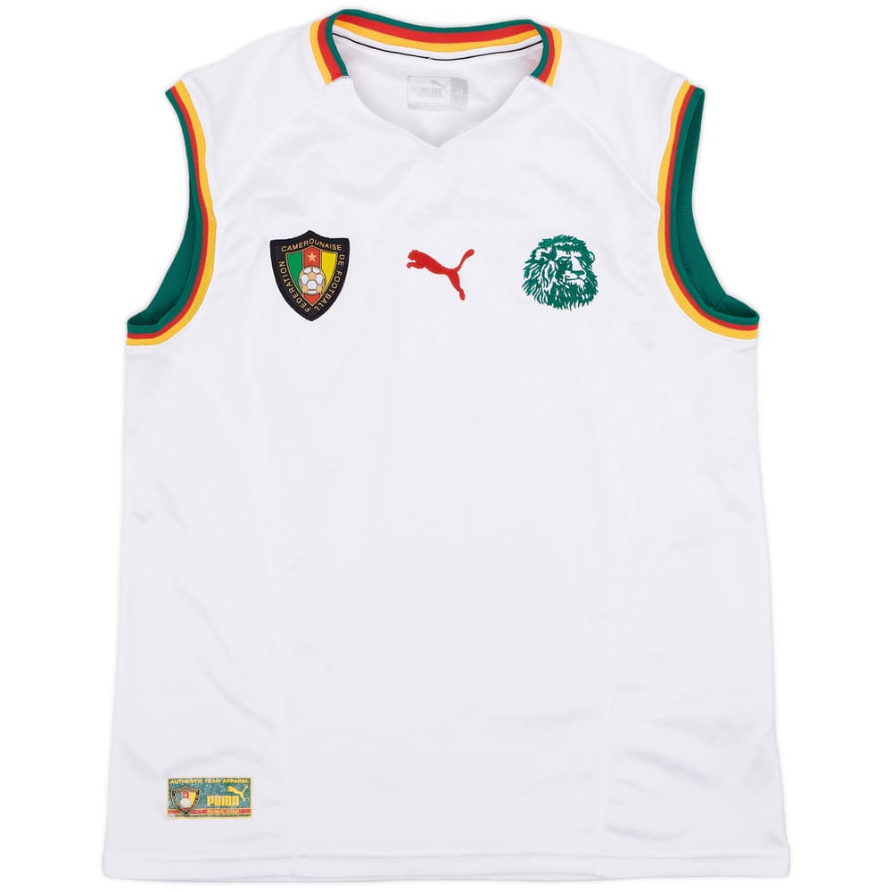 2002 Cameroon Away Vest Shirt - 7/10 - (XL)