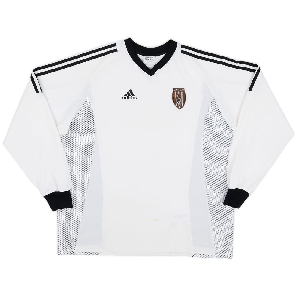 2002-03 Cesena Home L/S Shirt - 5/10 - (XL)