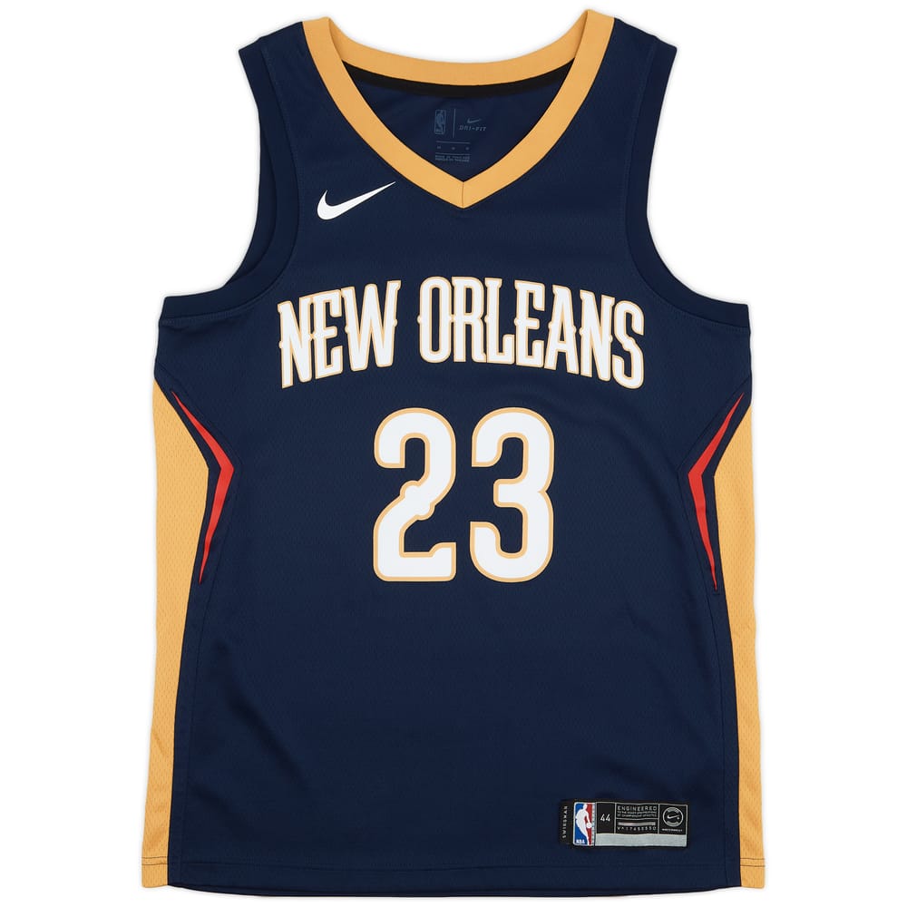 2017-19 New Orleans Pelicans Davis #23 Nike Swingman Away Jersey - 10/10 - (M)
