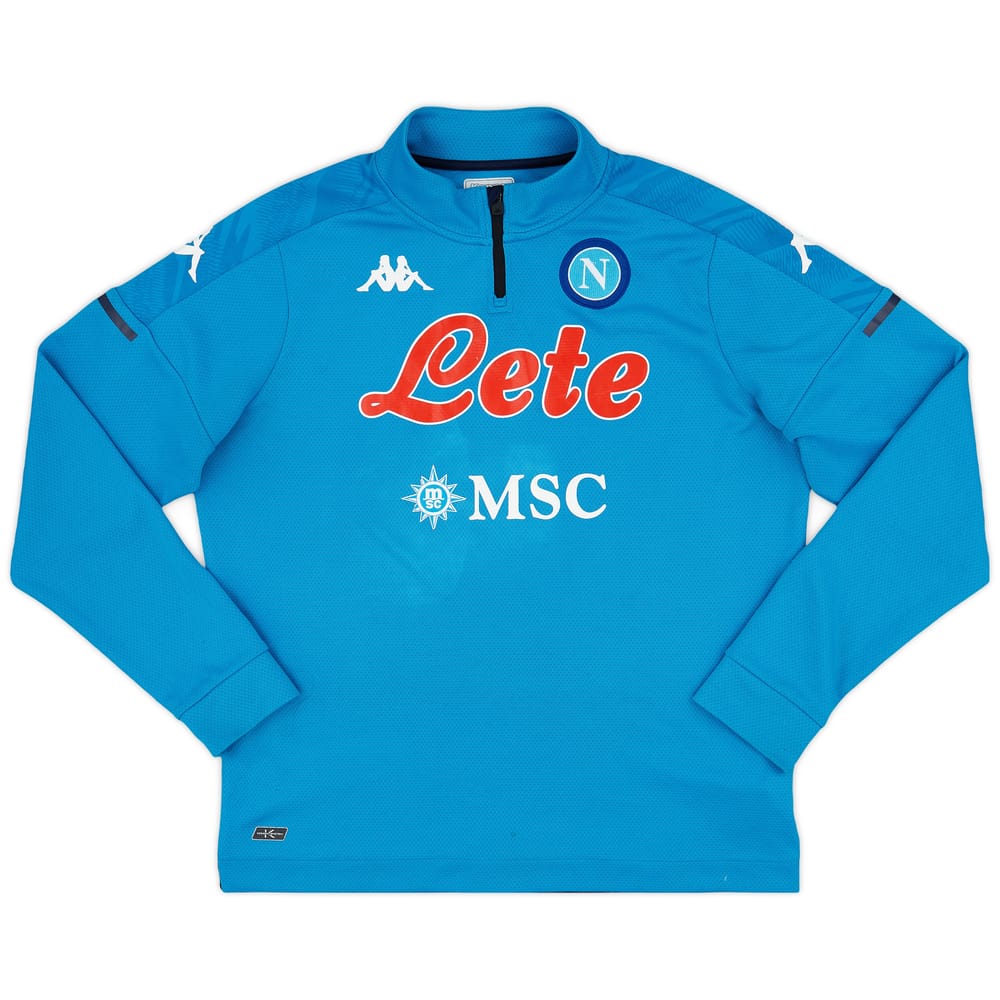 2017-18 Napoli Kappa 1/4 Zip Drill Top - 6/10 - (XXL)