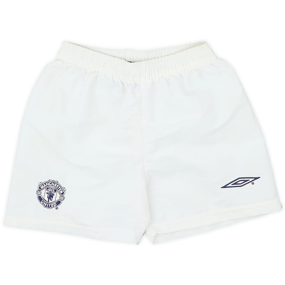 1999-00 Manchester United Away Alternate Shorts - 8/10 - (4-5 Years)