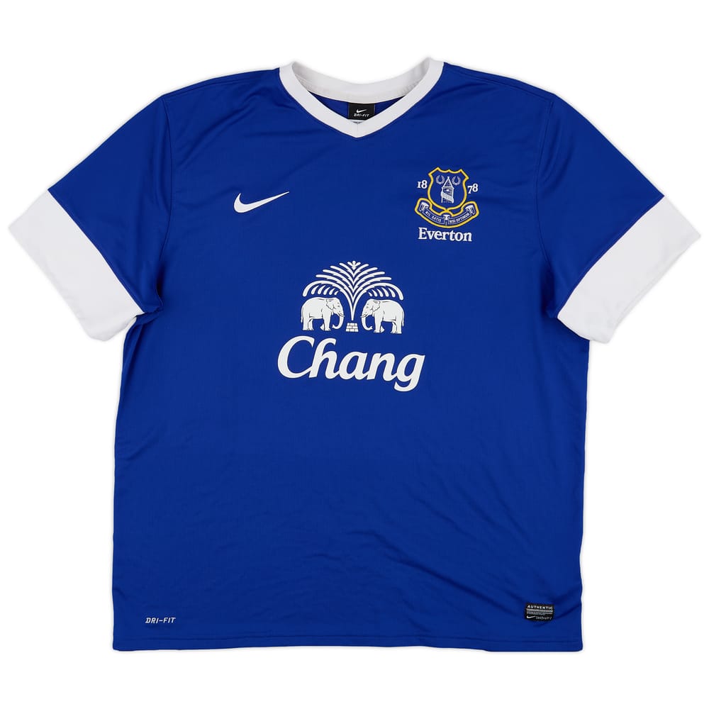 2012-13 Everton Home Shirt - 9/10 - (XXL)