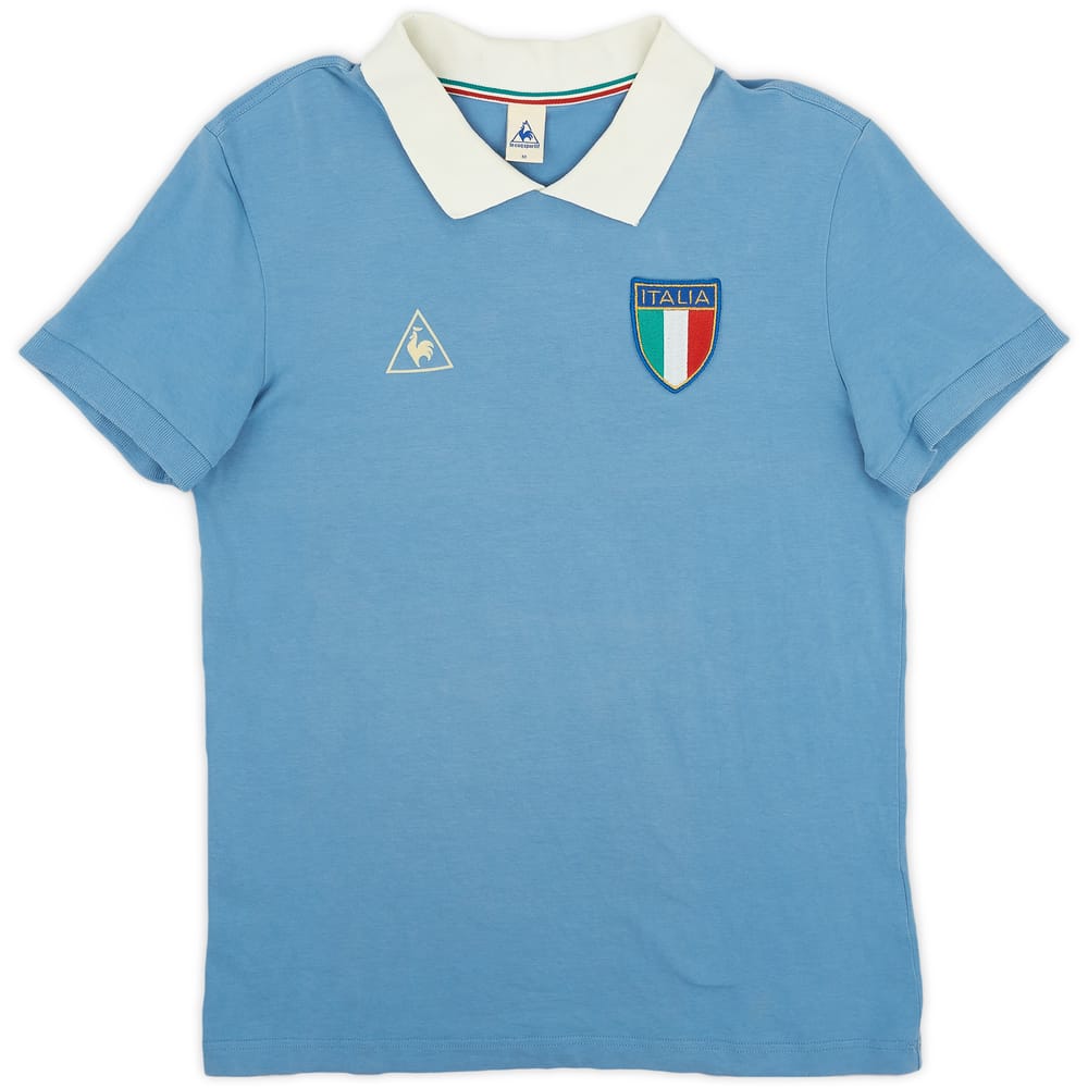 2010s '1982' Italy Le Coq Sportif Retro Home Shirt - 8/10 - (M)