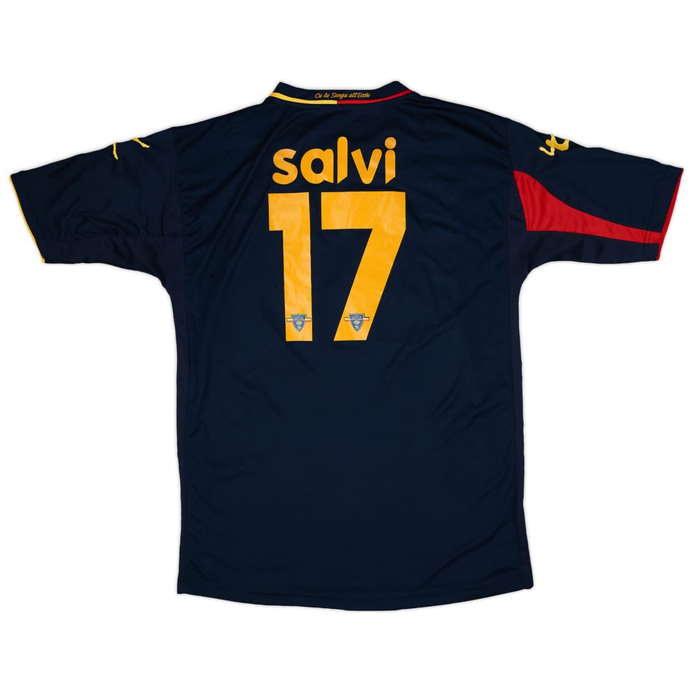 2013-14 Lecce Third Shirt Salvi #17 - 6/10 - (XL)