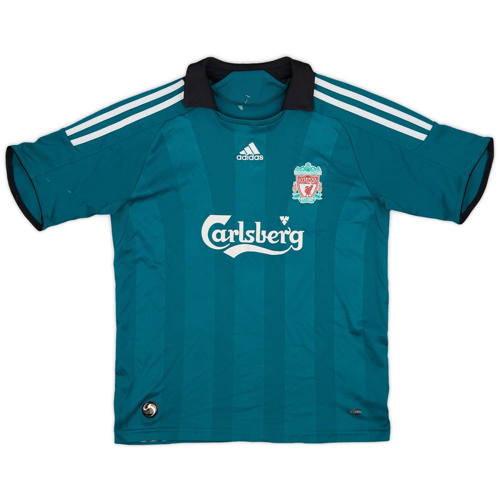 2008-09 Liverpool Third Shirt - 7/10 - (L.Boys)