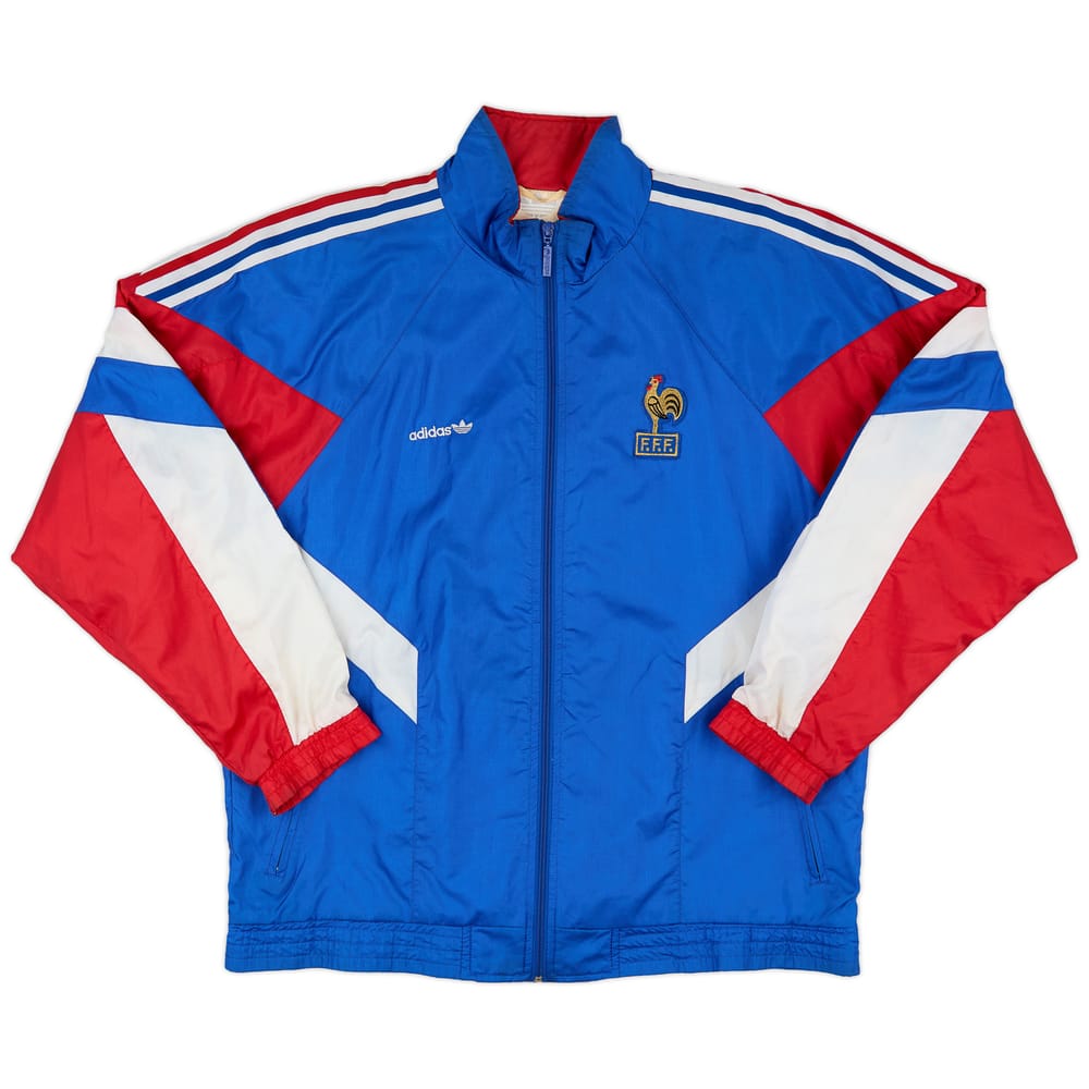 1990-92 France adidas Track Jacket - 8/10 - (M/L)