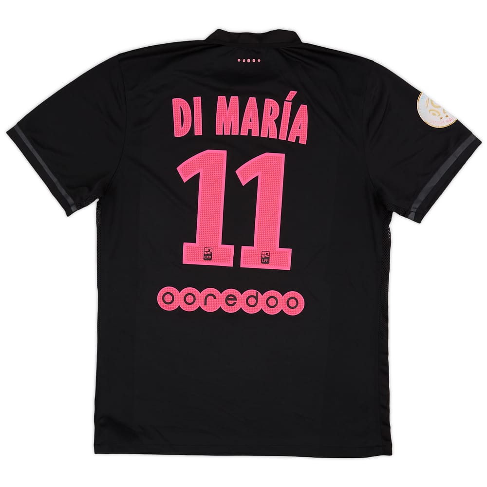 2015-16 Paris Saint-Germain Authentic Third Shirt Di Maria #11 - 6/10 - (M)