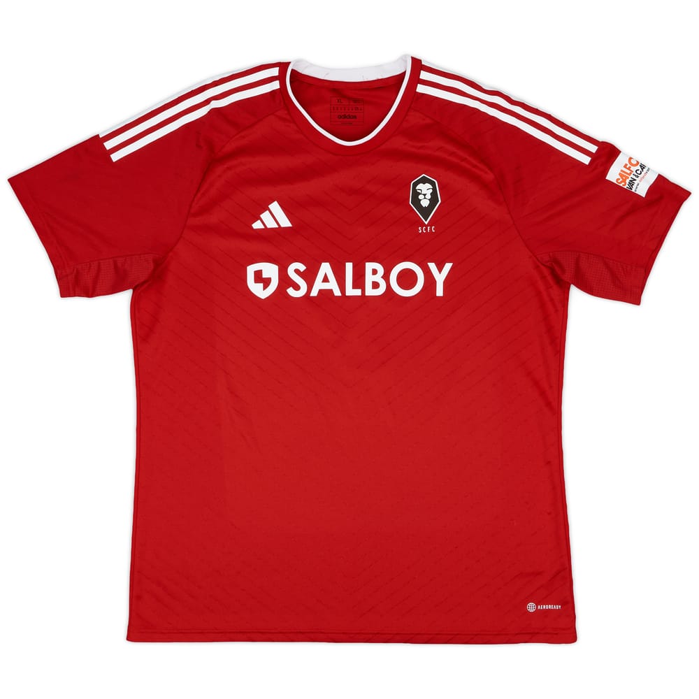 2023-24 Salford City Match Issue Home Shirt #9