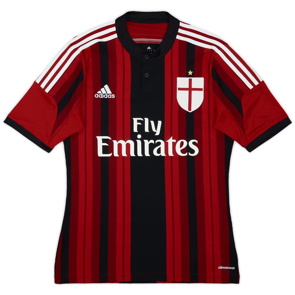 2014-15 AC Milan Home Shirt - 10/10 - (S)