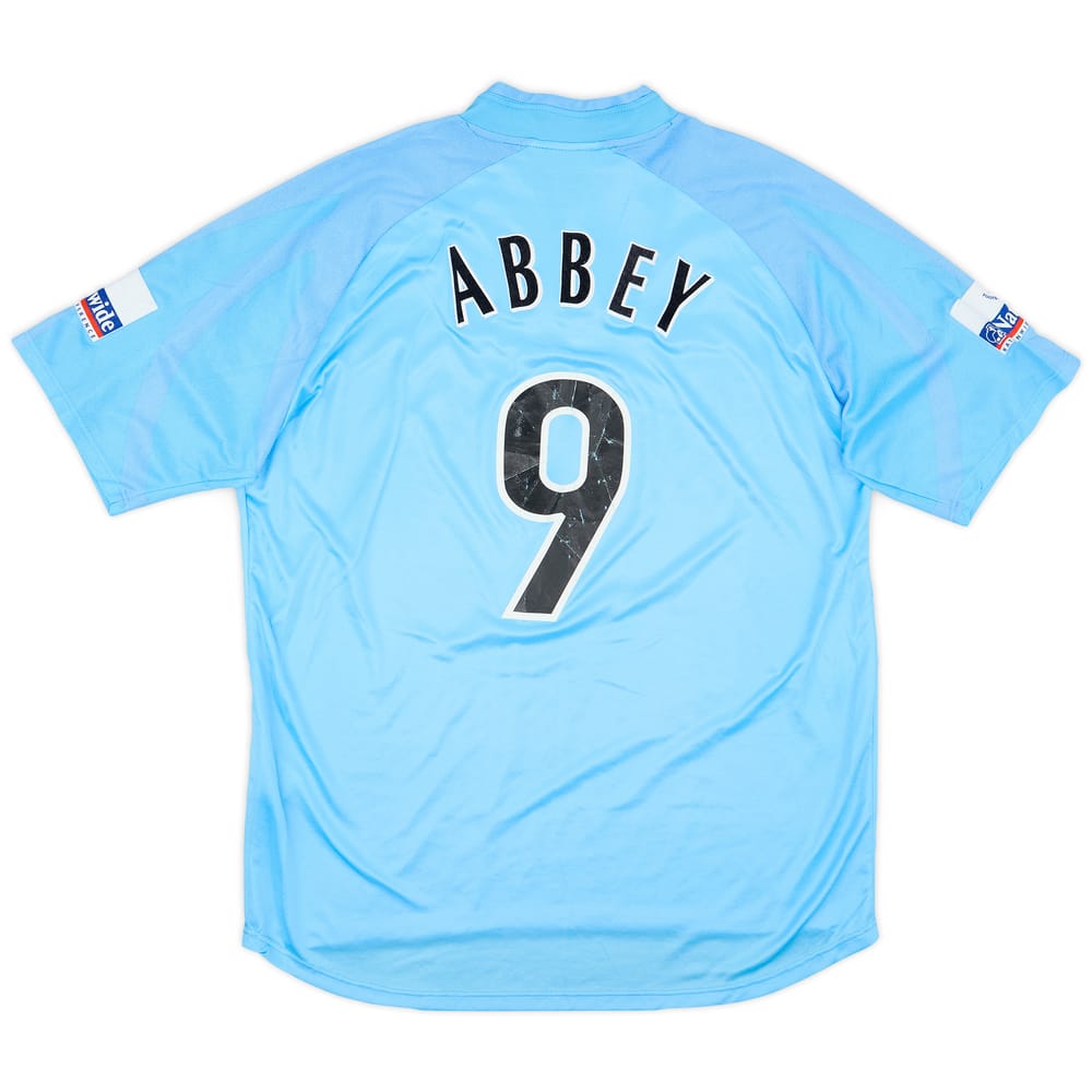 2003-04 Gravesend & Northfleet Match Issue Away Shirt Abbey #9