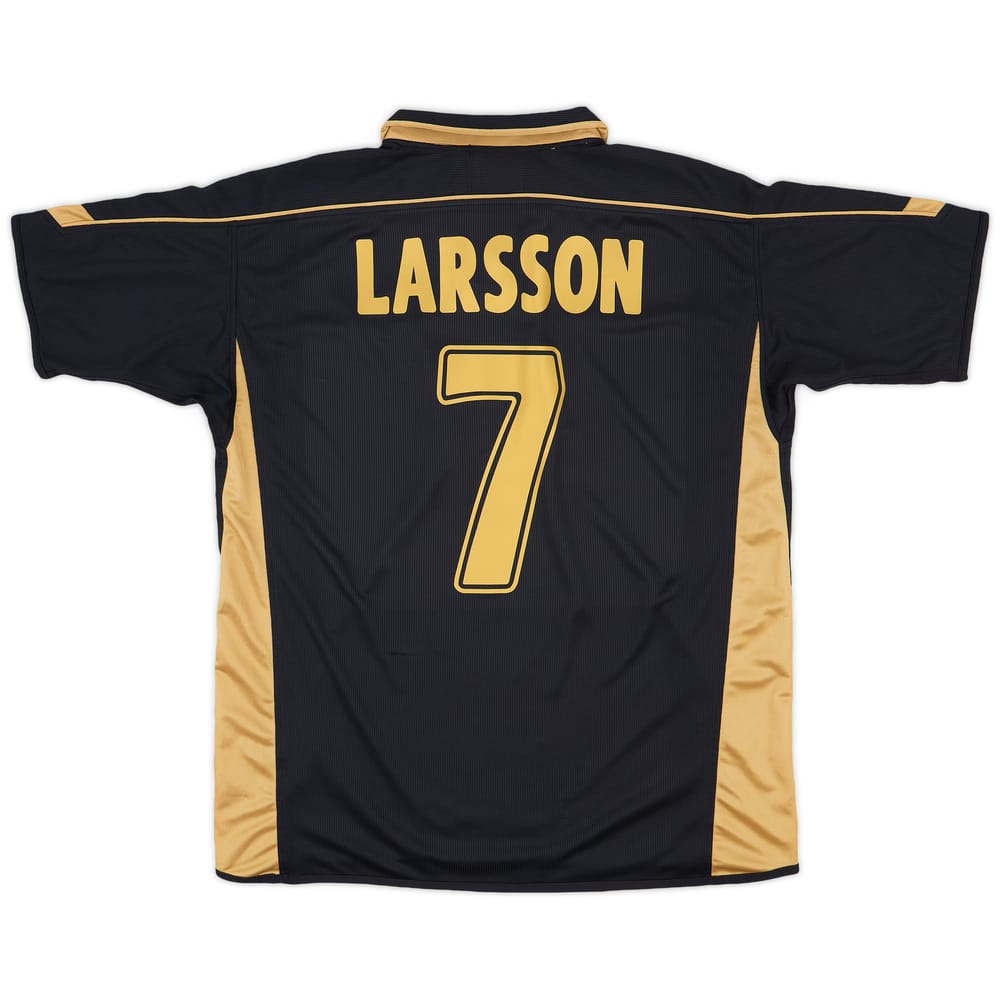 2003-04 Celtic Away Shirt Larsson #7 - 6/10 - (XL)