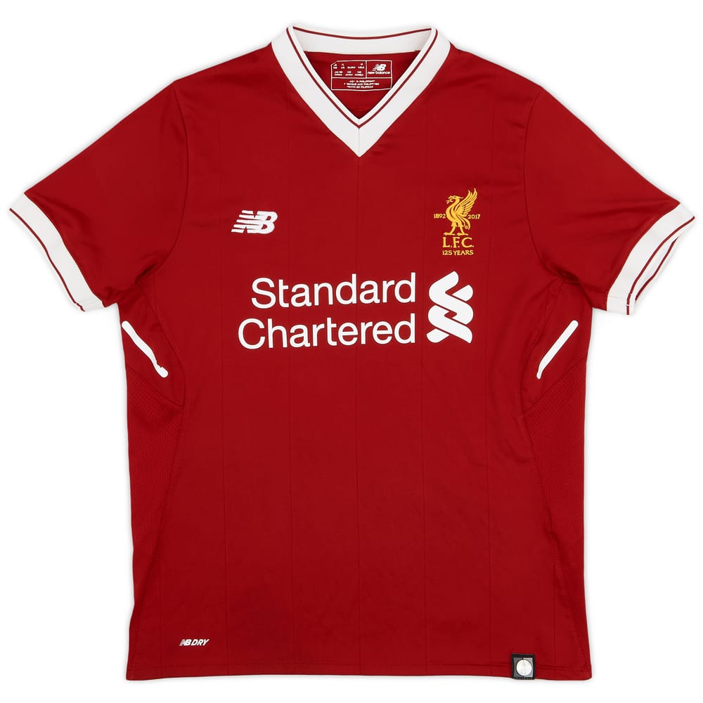 2017-18 Liverpool 125 Years Home Shirt - 7/10 - (L.Boys)