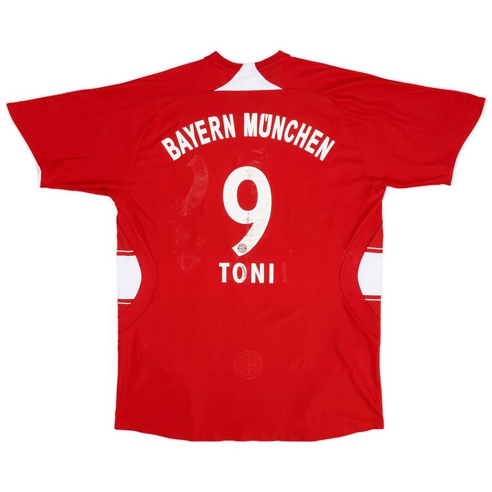 2007-08 Bayern Munich Home Shirt Toni #9 - 5/10 - (XL.Boys)
