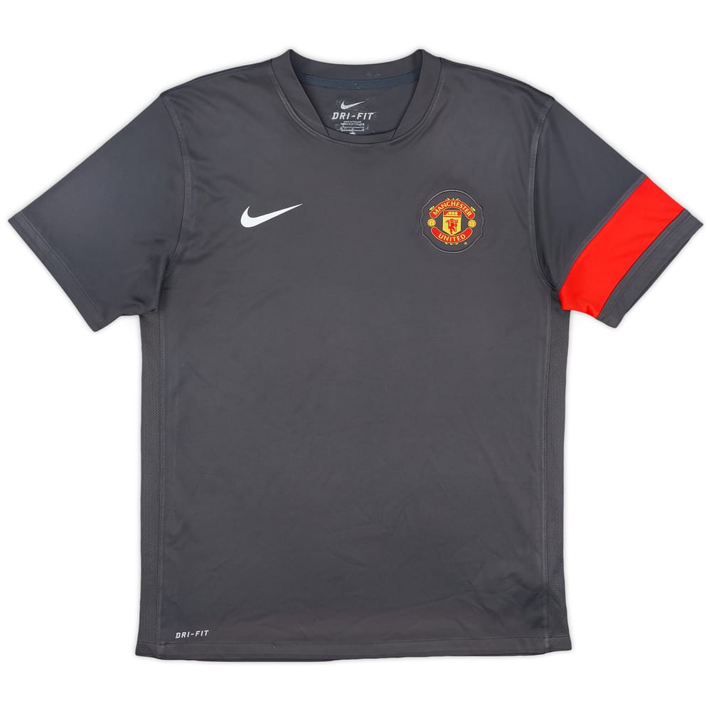2010-11 Manchester United Nike Training Shirt - 8/10 - (M)