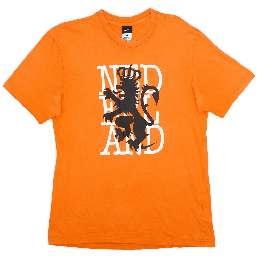 2010-11 Netherlands Nike Graphic Tee - 7/10 - (M)