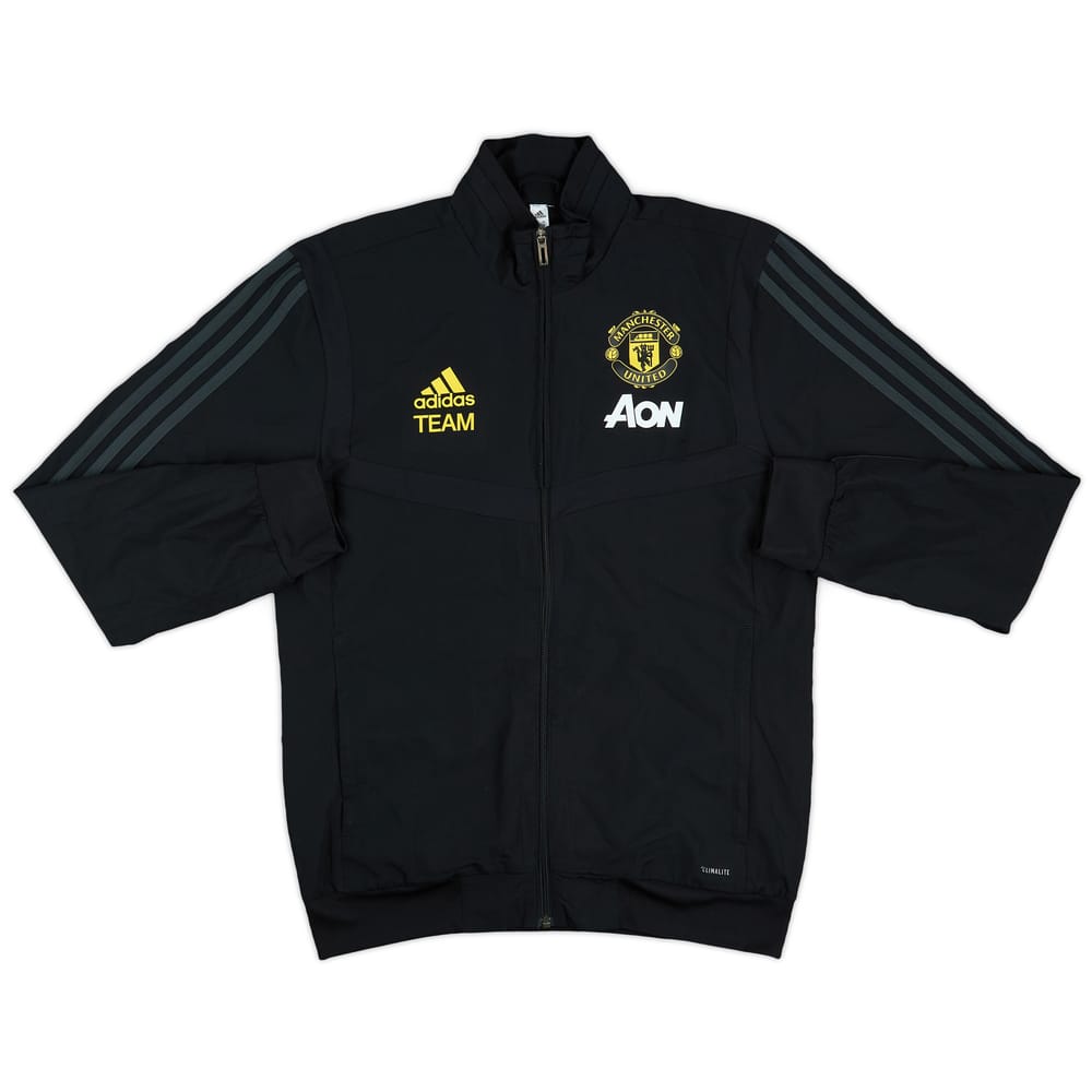2019-20 Manchester United adidas Staff Issue Track Jacket - 9/10 - (S)