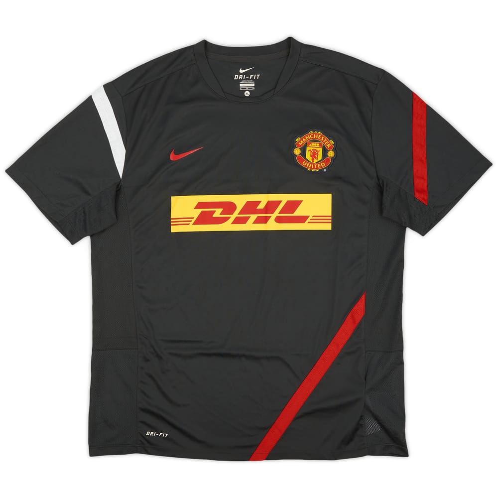 2012-13 Manchester United Nike Training Shirt - 9/10 - (XL)
