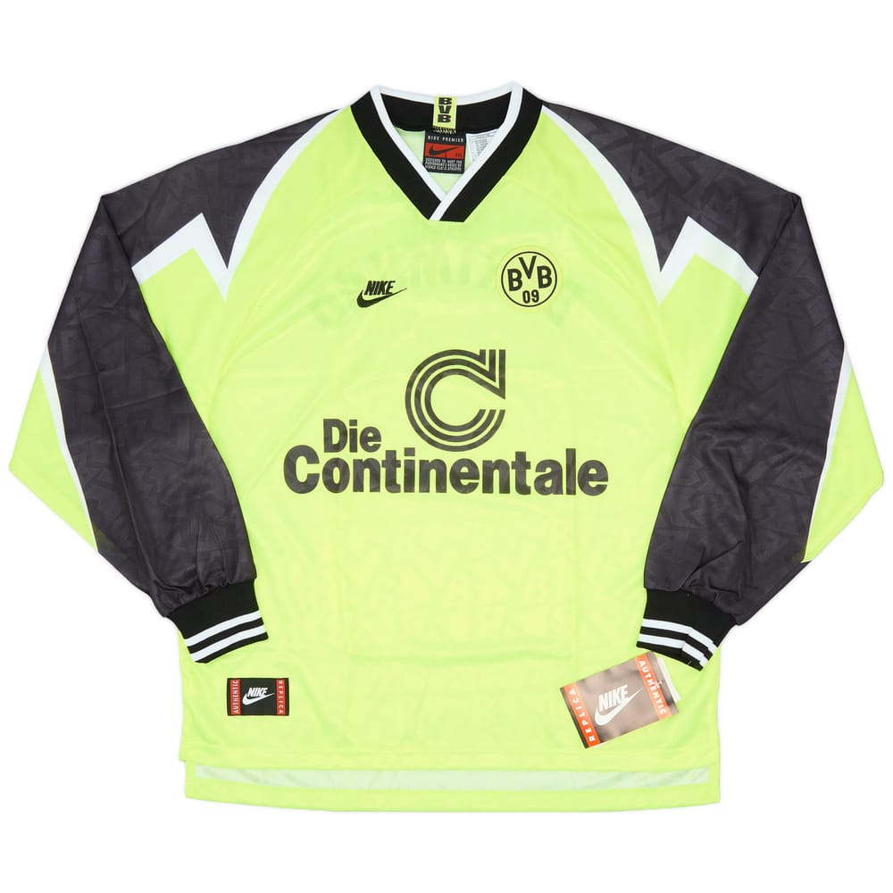 1995-96 Borussia Dortmund Home L/S Shirt (XXL)