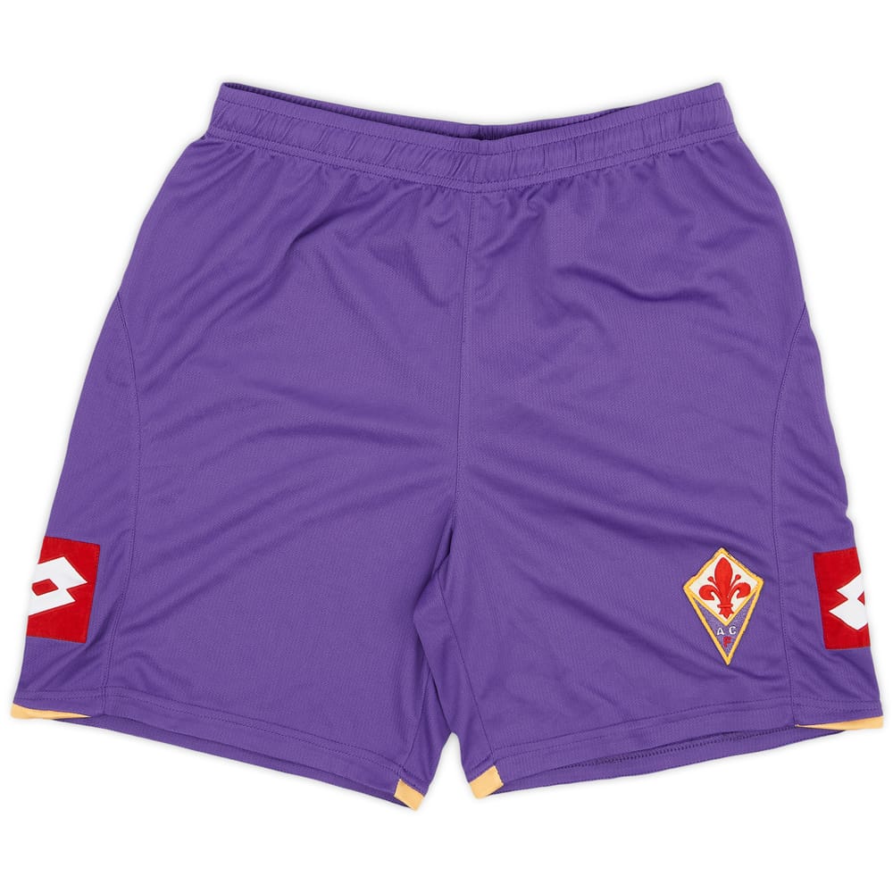 2009-10 Fiorentina Home Shorts - 9/10 - (L)