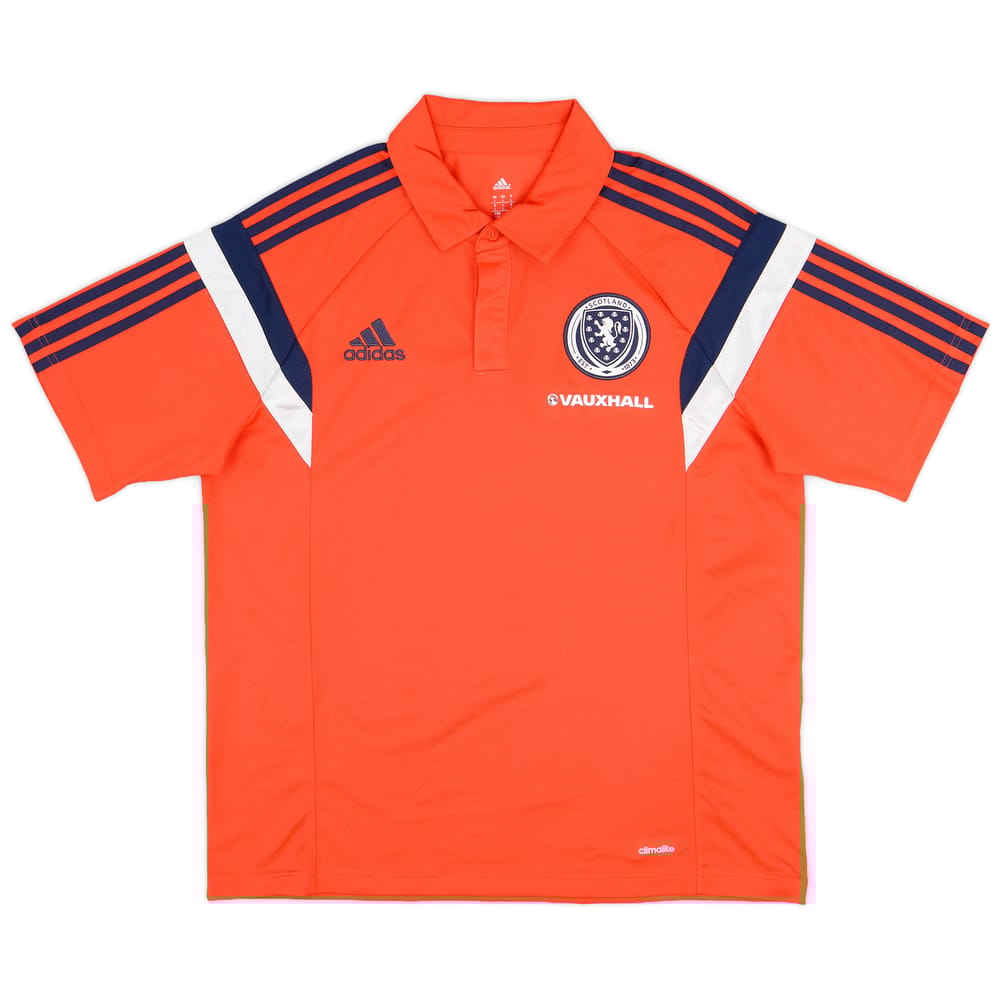 2014-15 Scotland adidas Polo Shirt - 8/10 - (L)