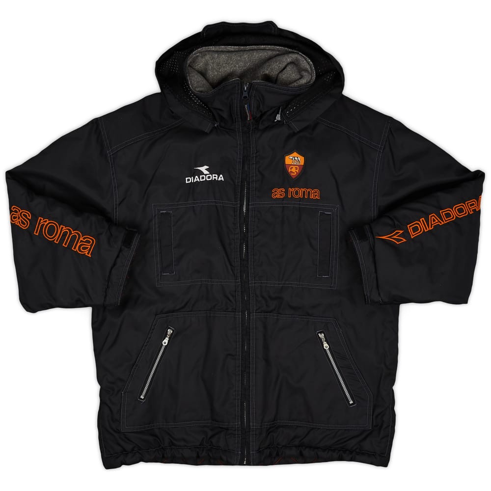 1999-00 Roma Diadora Padded Bench Coat - 8/10 - (S)