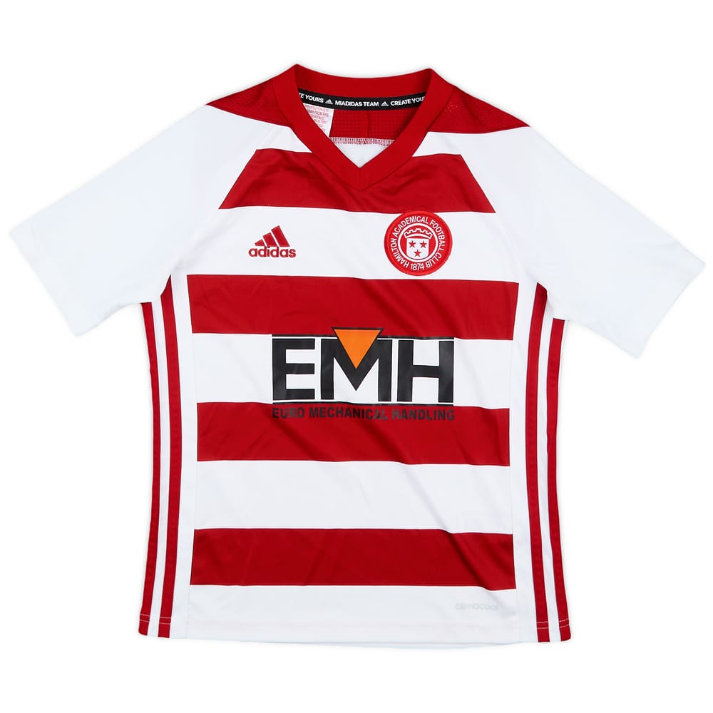 2019-20 Hamilton Academical Home Shirt - 8/10 - (S.Boys)