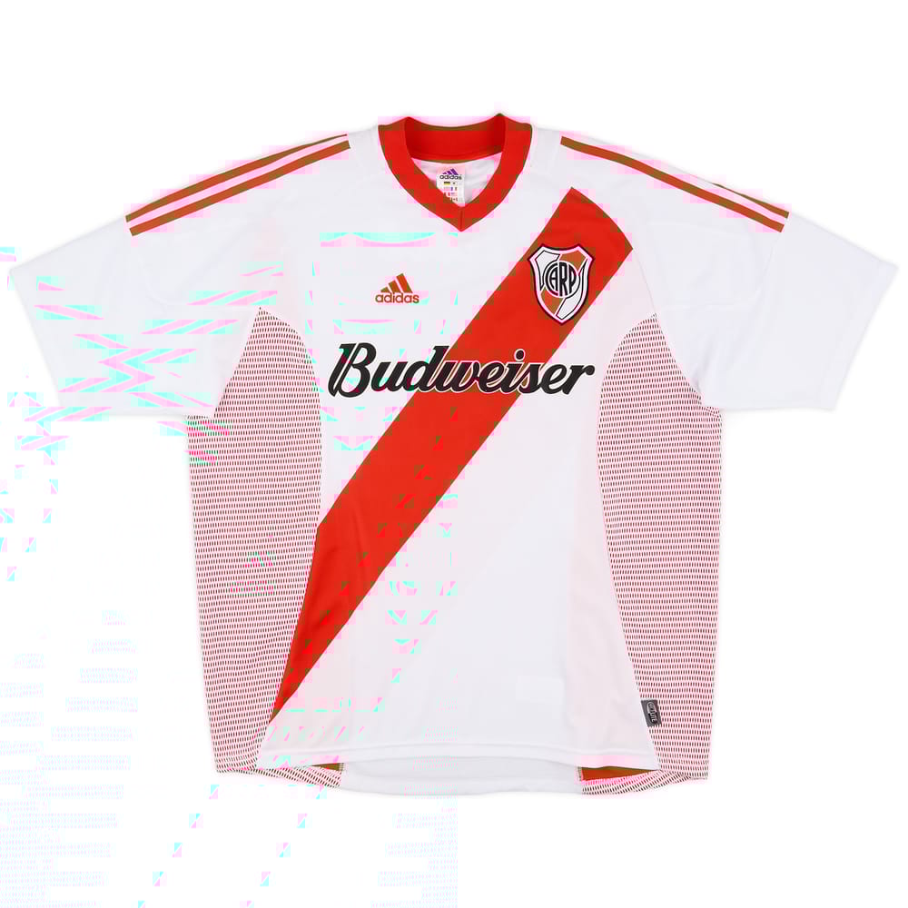 2002-03 River Plate Home Shirt - 8/10 - (XL)