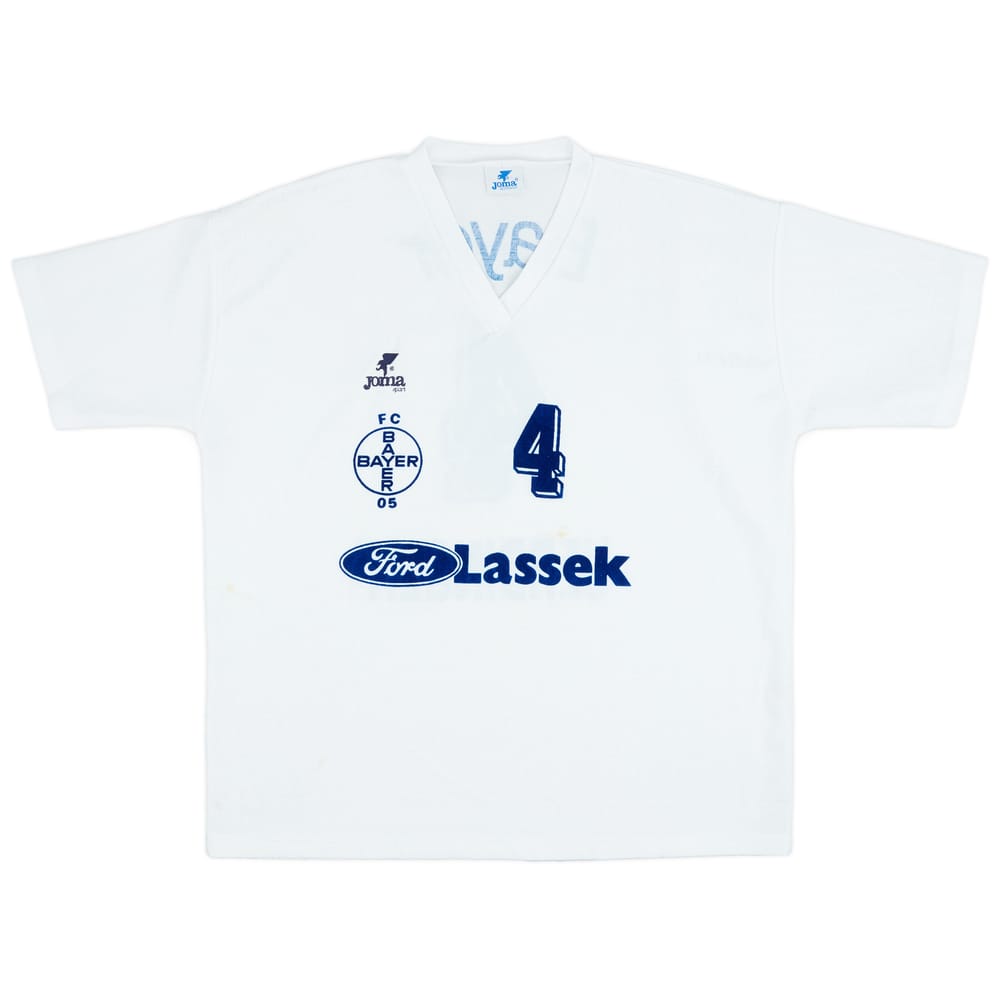1990s Bayer Uerdingen Away Shirt #4 - 8/10 - (XL)