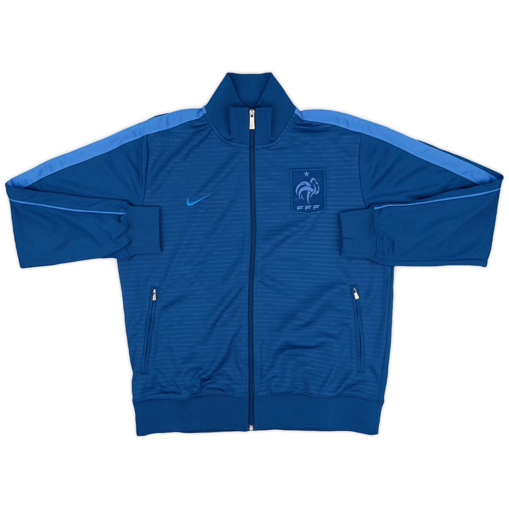 2012-13 France Nike N98 Track Jacket - 9/10 - (S)