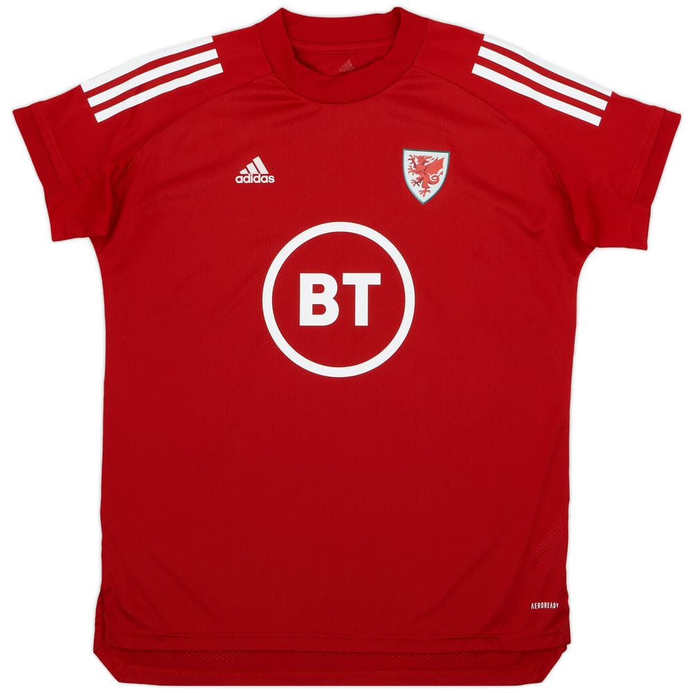 2020-21 Wales Women's adidas Training Shirt - 7/10