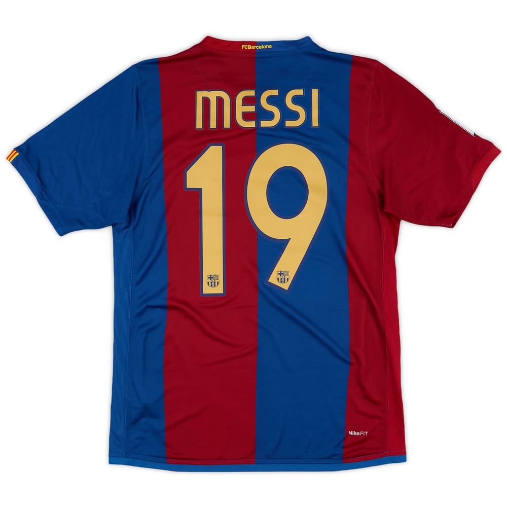 2006-07 Barcelona Home Shirt Messi #19 - 8/10 - (S)