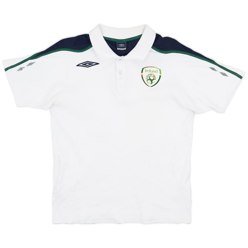 2007-08 Ireland Umbro Polo Shirt - 6/10 - (M)