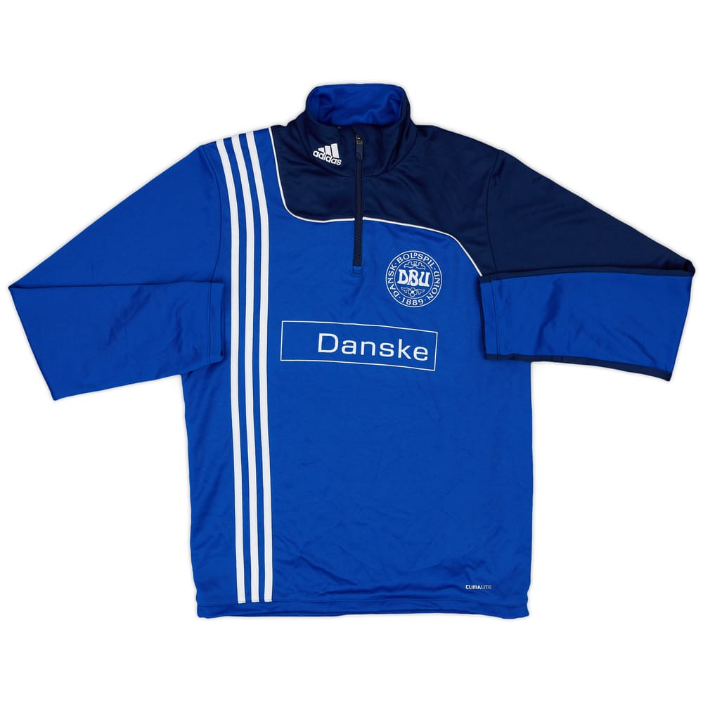 2012-13 Denmark adidas 1/4 Zip Drill Top - 6/10 - (S)