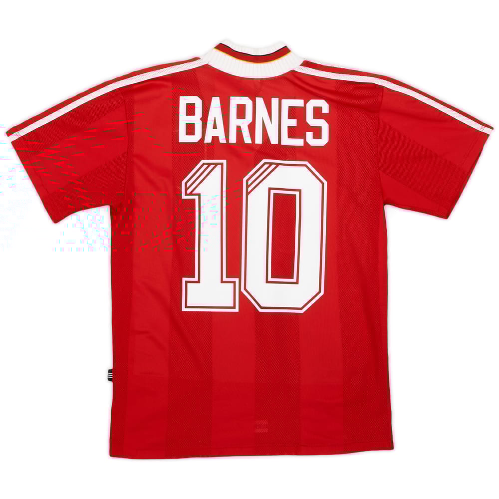 1995-96 Liverpool Home Shirt Barnes #10 - 9/10 - (S)
