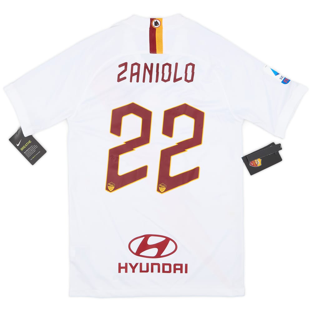 2019-20 Roma Away Shirt Zaniolo #22 (S)