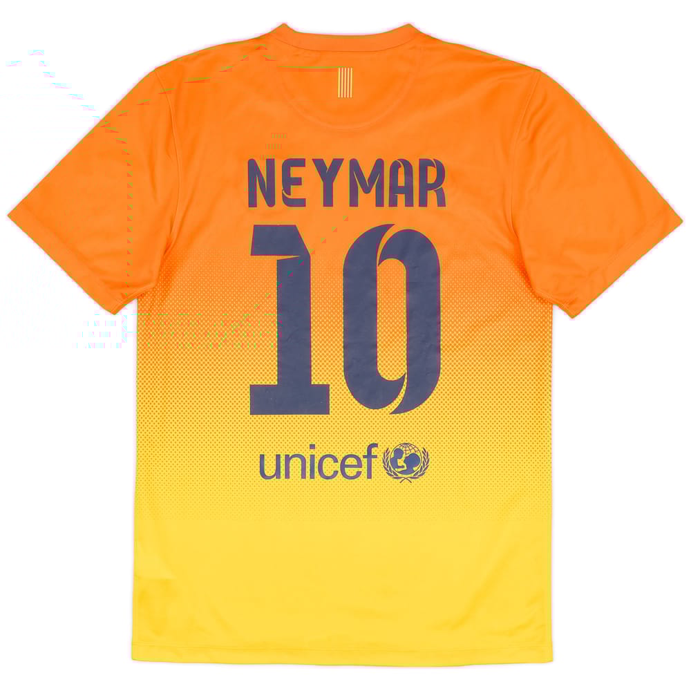 2012-13 Barcelona Basic Away Shirt Neymar #10 - 9/10 - (S)