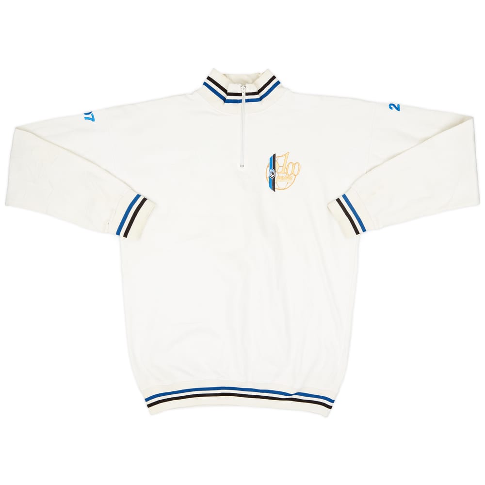 2007-08 Atalanta '100 Years' 1/4 Zip Sweat Top - 7/10 - (XL)