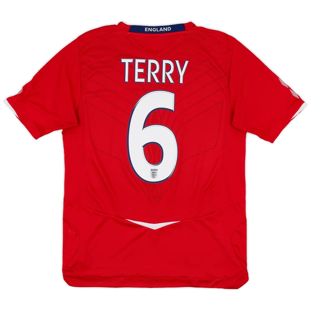 2008-10 England Away Shirt Terry #6 - 9/10 - (M)