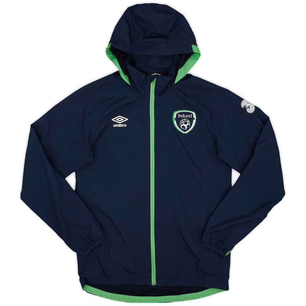 2016-17 Ireland Umbro Hooded Rain Jacket - 9/10 - (S)