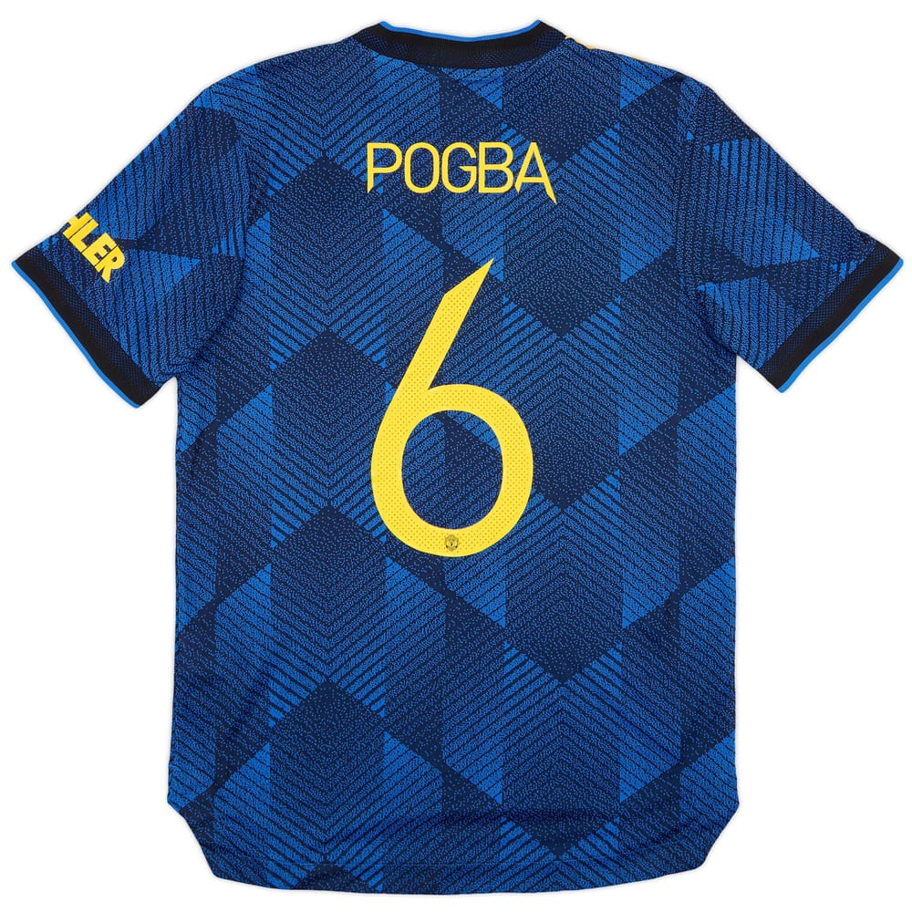 2021-22 Manchester United Authentic Third Shirt Pogba #6 - 7/10 - (M)