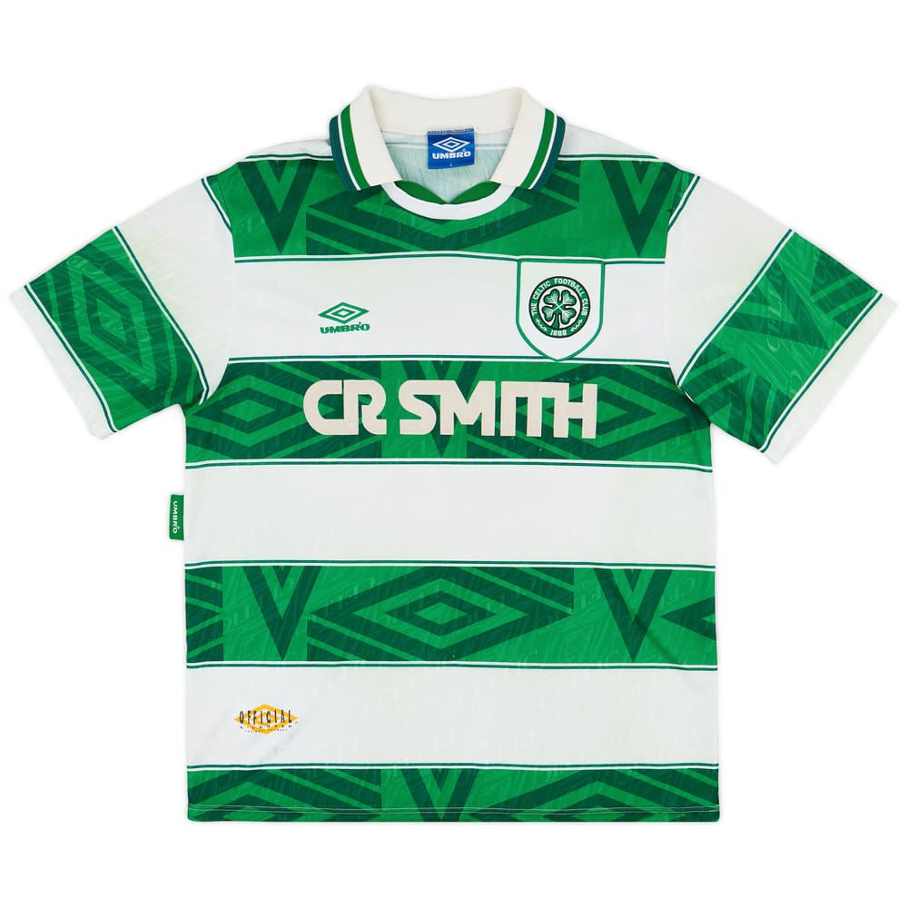 1993-95 Celtic Home Shirt - 6/10 - (L)
