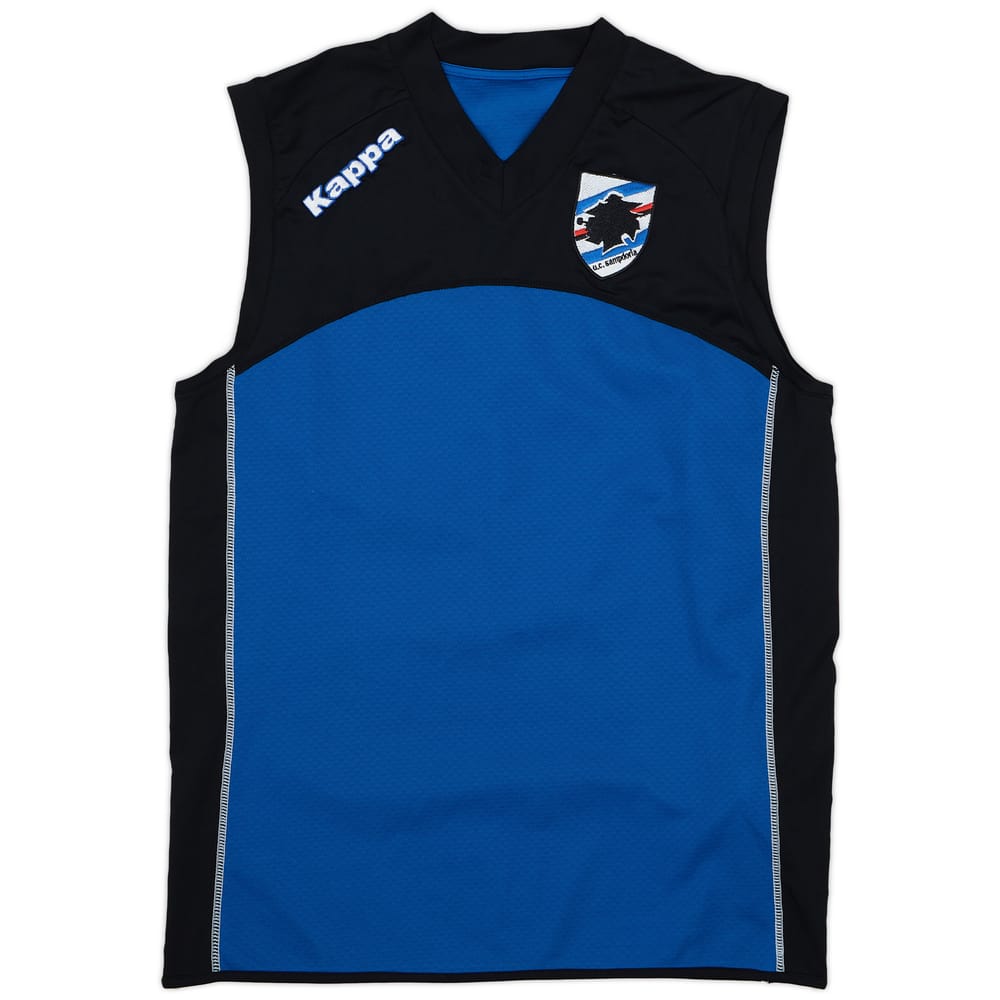2010-11 Sampdoria Kappa Training Vest - 8/10 - (L)